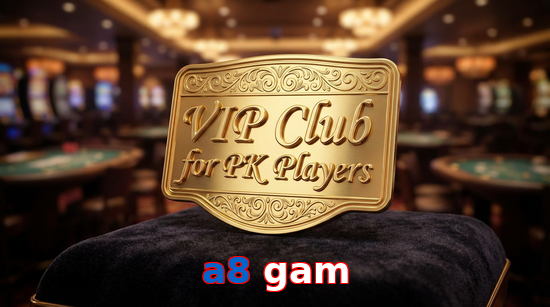 Main screen of A8 Gam vip page for PK players